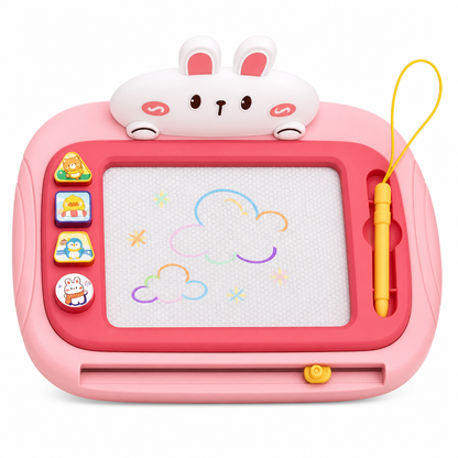 ⏳Time-Limited Special ⏰✨ Kids Magnetic Drawing Board — Pen & 4 Stamps Included 📢