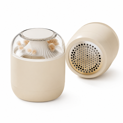 Compartmentalized Magnetic Suction Lint Remover