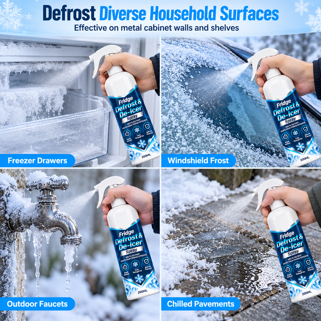 ❄️ Quick Household Defrosting Spray