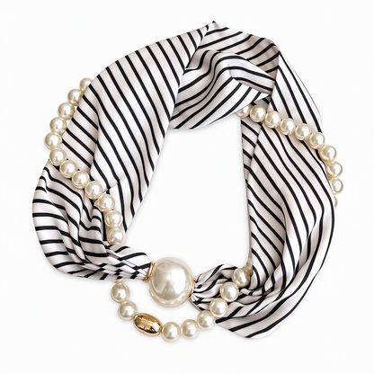 Pearl Scarf Necklace