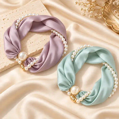 Pearl Scarf Necklace