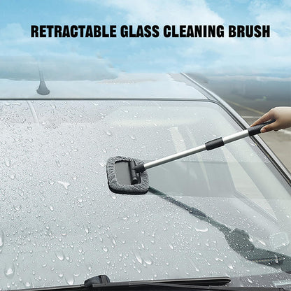 🥳2026 HOT SALE🥳💞50K+ SOLD! 🧲🌀 50% OFF! Dual Magnetic Car Window Cleaner – cleans both sides in one pass, extendable handle & reusable microfiber cloths. Streak-free glass, inside & out! 🚗✨