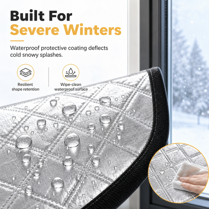 🎁Black Friday Sale - Limited time 49% OFF💥🏠Graphene Thermal Insulated Window Curtain for Winter Windproofing