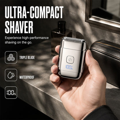 🎁 49% Off for a Limited Time 💥 Portable 3-Blade Electric Shaver for Men