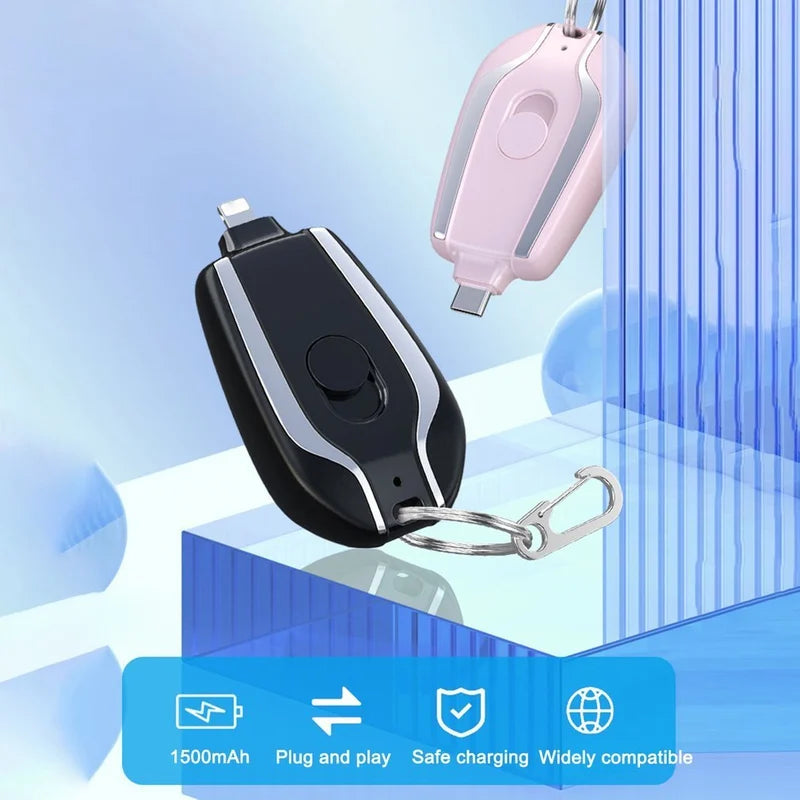 📢📢 50% OFF🔋1500mAh Mini Emergency Power Bank