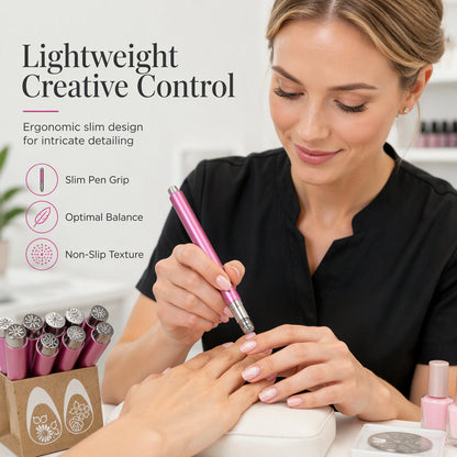 Instant Nail Art Stamp Pen Set