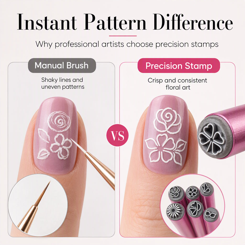 Instant Nail Art Stamp Pen Set