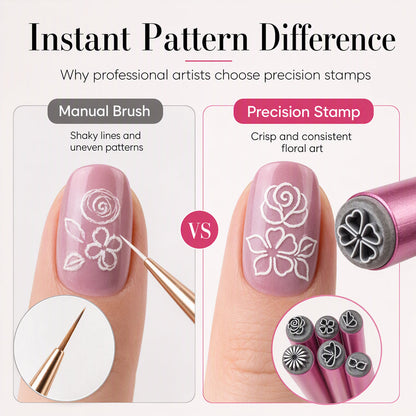 Instant Nail Art Stamp Pen Set