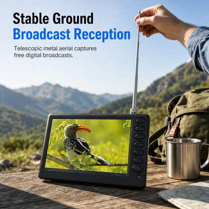 🖤 Black Friday Sale – Up to 50% OFF!📺5-Inch Rechargeable Portable Digital TV – A Handy Little Screen for Home & Campervan