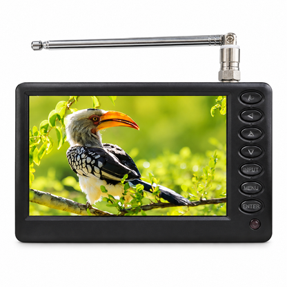 🖤 Black Friday Sale – Up to 50% OFF!📺5-Inch Rechargeable Portable Digital TV – A Handy Little Screen for Home & Campervan