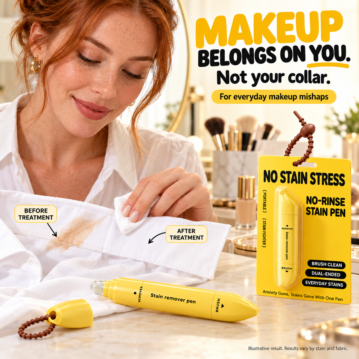 Portable Dual-Head Stain Remover Pen