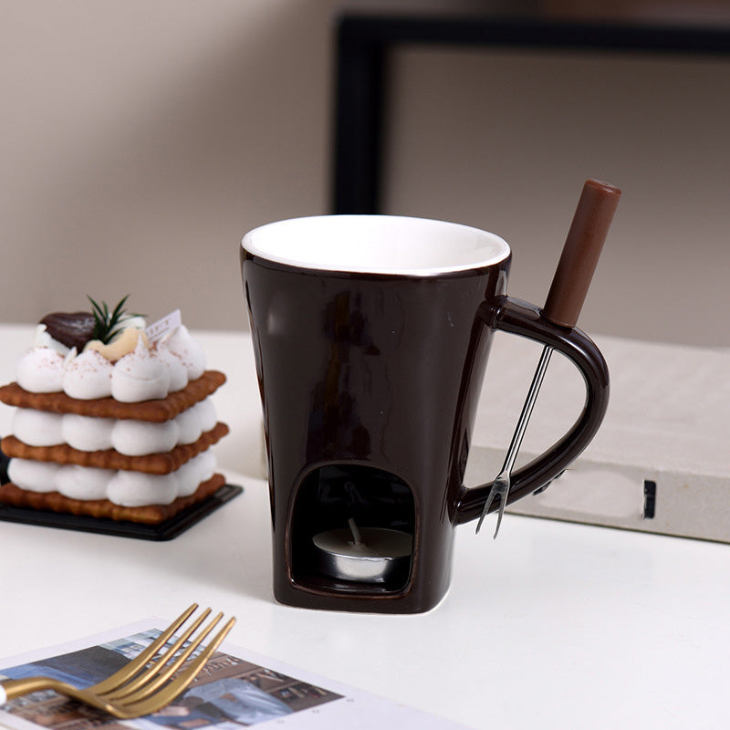 Ceramic Chocolate Fondue Mug