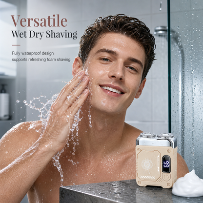 Mini Portable Electric Dual Head Shaver for Men