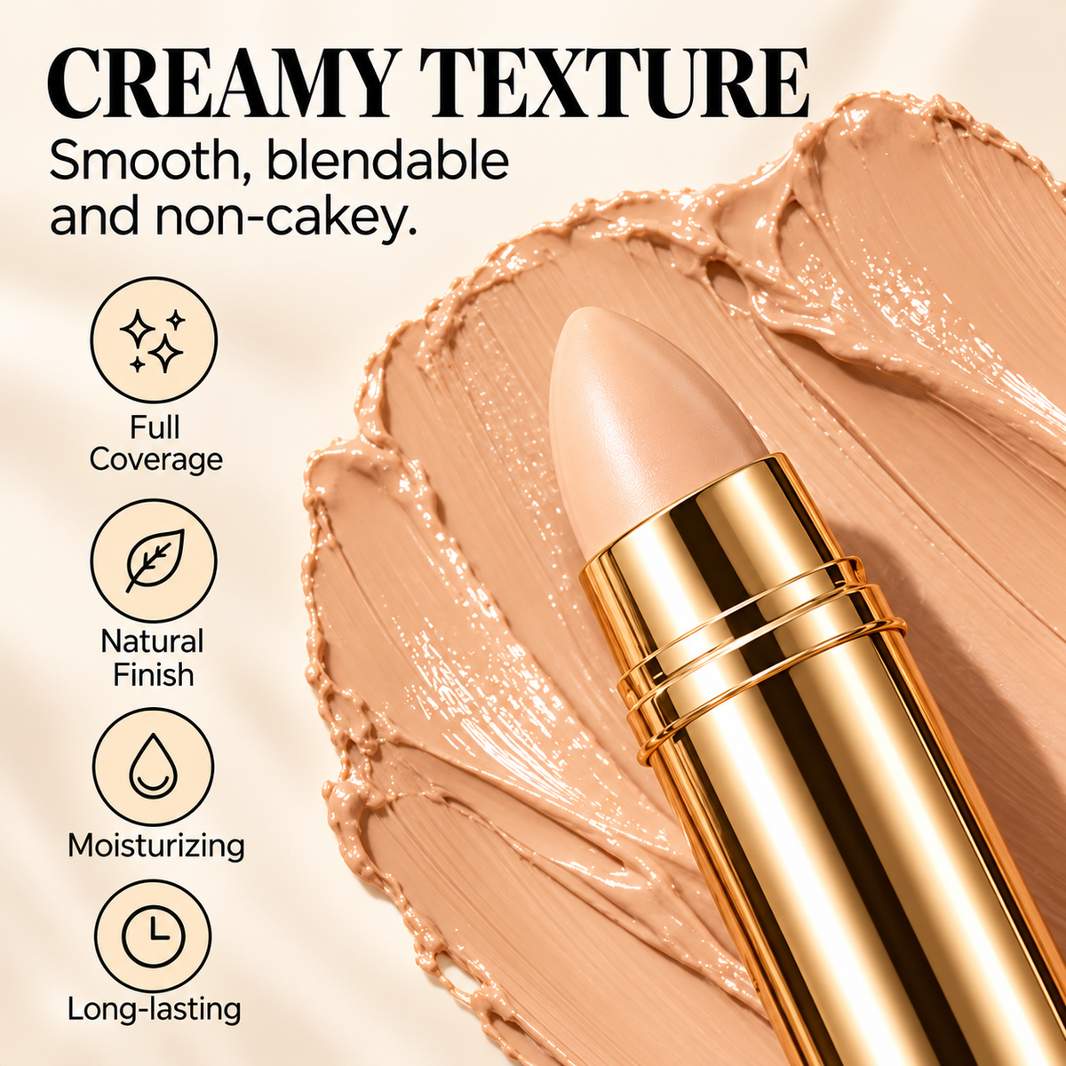 🎨 3-in-1 Concealer Stick | Cover, Brighten & Define