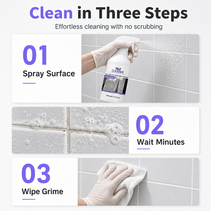 🧼 Tile Cleaner & Limescale Remover – Bathroom Grime and Hard Water Stain Cleaner