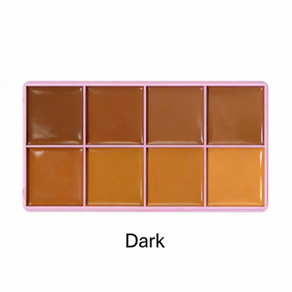 8-Shade Soft Matte Cream Concealer Palette