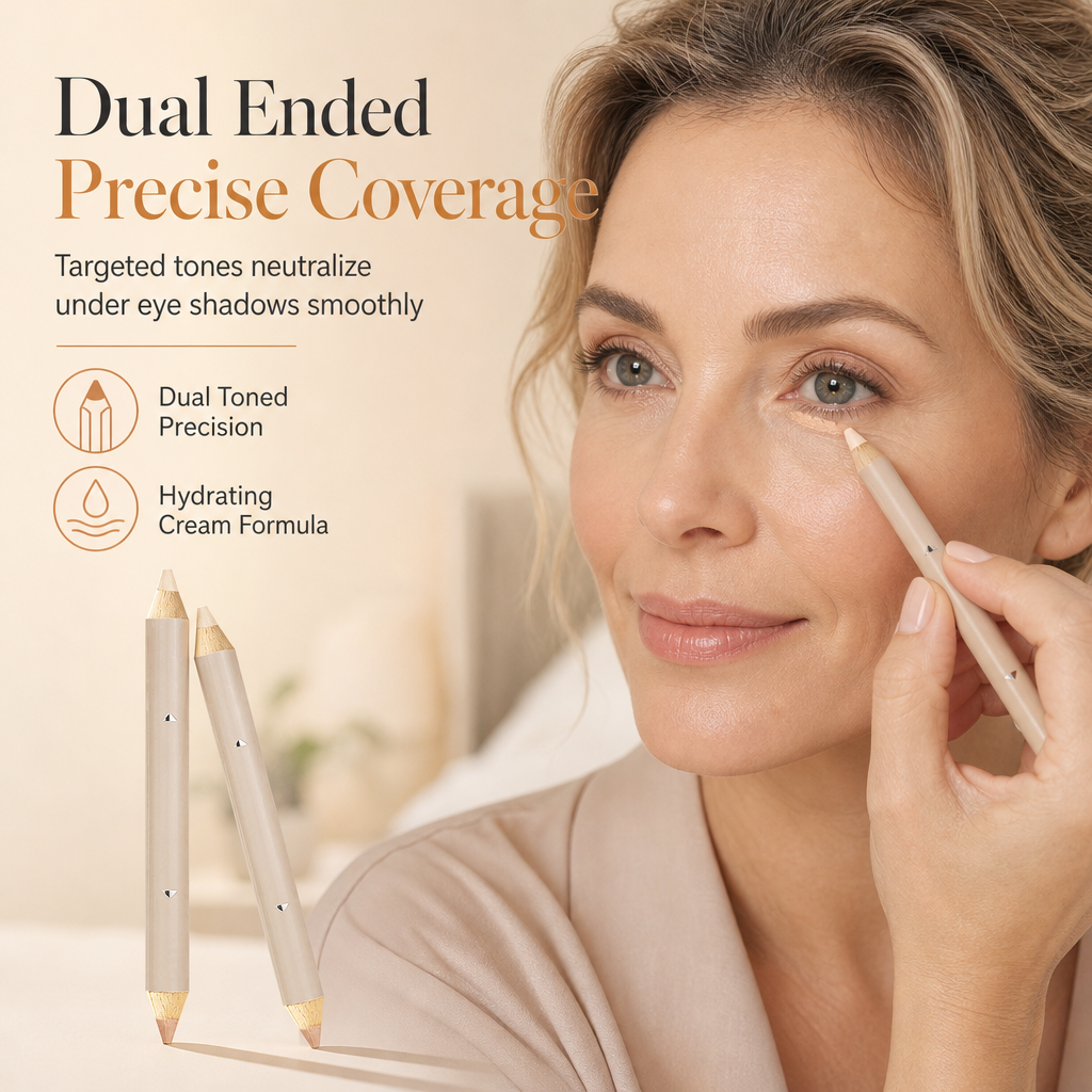 💄 Dual-Ended Cream Concealer Pencil – Smooth Application & Targeted Coverage