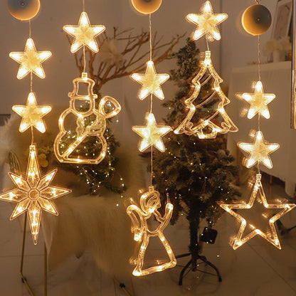 🎄 50% OFF! ✨ DIY Christmas Suction Window Lights – No drill, battery & reusable ✨