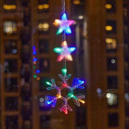 🎄 50% OFF! ✨ DIY Christmas Suction Window Lights – No drill, battery & reusable ✨