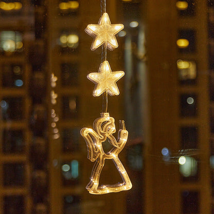 🎄 50% OFF! ✨ DIY Christmas Suction Window Lights – No drill, battery & reusable ✨