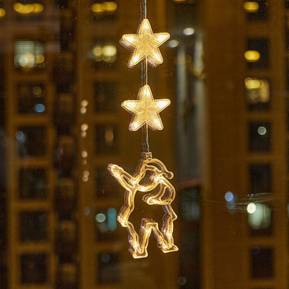 🎄 50% OFF! ✨ DIY Christmas Suction Window Lights – No drill, battery & reusable ✨