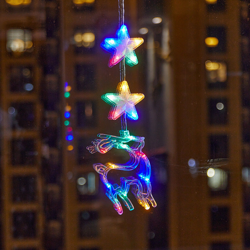 🎄 50% OFF! ✨ DIY Christmas Suction Window Lights – No drill, battery & reusable ✨