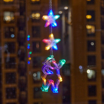 🎄 50% OFF! ✨ DIY Christmas Suction Window Lights – No drill, battery & reusable ✨