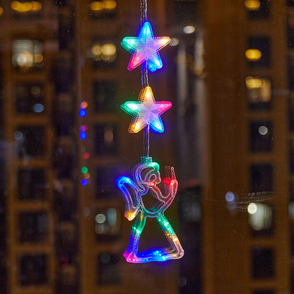 🎄 50% OFF! ✨ DIY Christmas Suction Window Lights – No drill, battery & reusable ✨