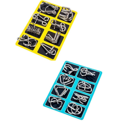 🔥El Mejor Regalo🎁 Puzle Montessori de Metal para Resolver