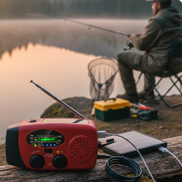 📻 50% OFF NOW!🔋Multifunctional Portable Solar Emergency Radio⚡