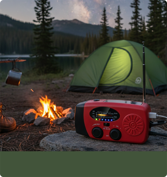 📻 50% OFF NOW!🔋Multifunctional Portable Solar Emergency Radio⚡