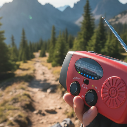 📻 50% OFF NOW!🔋Multifunctional Portable Solar Emergency Radio⚡