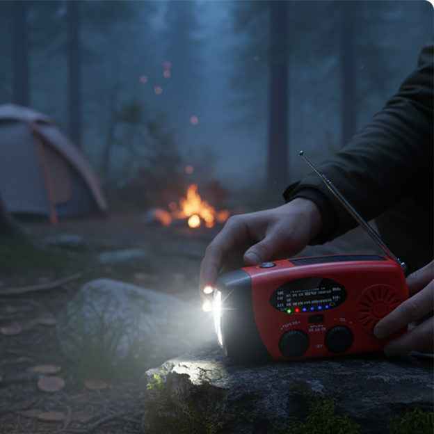 📻 50% OFF NOW!🔋Multifunctional Portable Solar Emergency Radio⚡