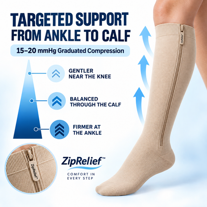 All-Day Leg Support Compression Socks – 2 Pairs