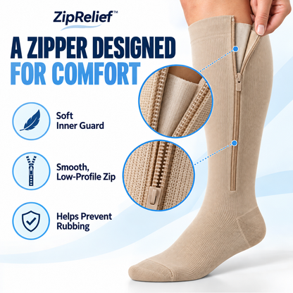All-Day Leg Support Compression Socks – 2 Pairs